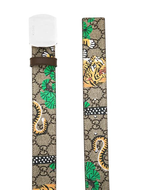 gucci bengal tiger belt replica|gucci tiger for sale.